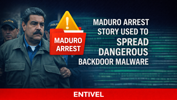 Maduro Arrest Story Used to Spread Dangerous Backdoor Malware