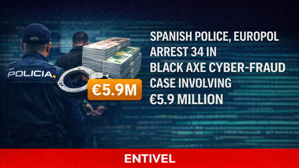 Spanish Police, Europol Arrest 34 in Black Axe Cyber-Fraud Case Involving €5.9 Million
