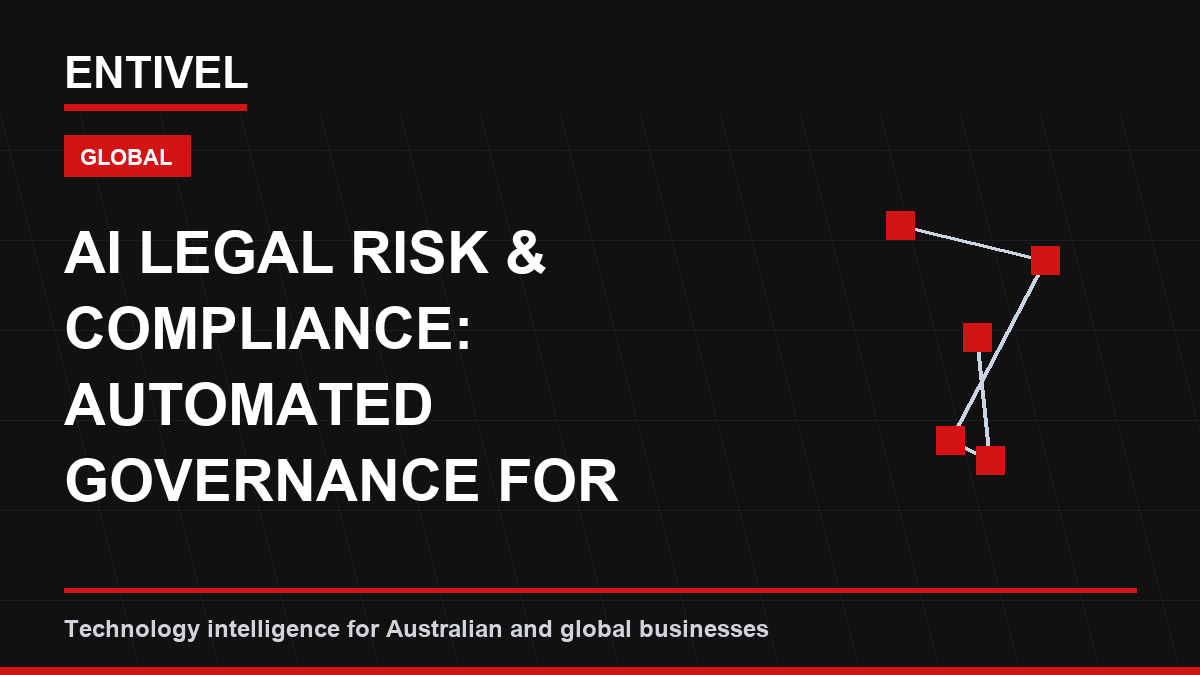 AI Legal Risk & Compliance: Automated Governance for Small Business Resilience