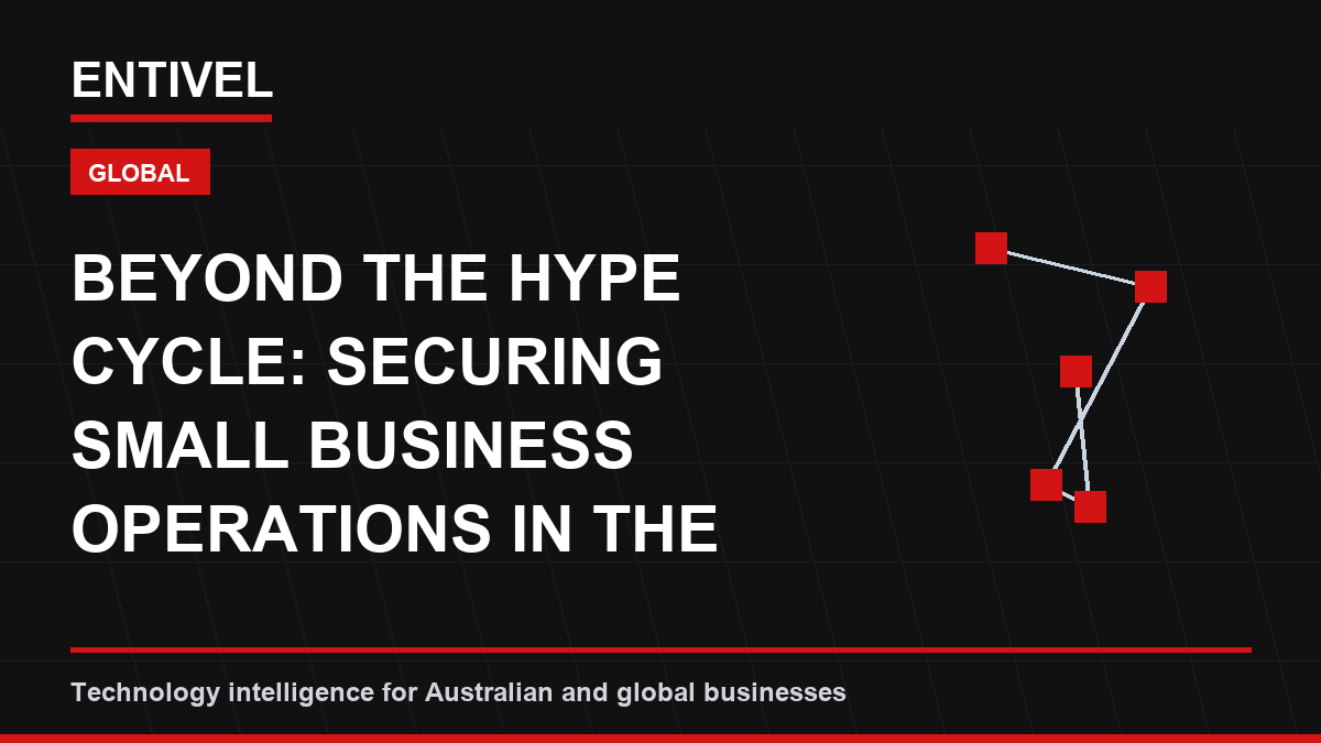 Beyond the Hype Cycle: Securing Small Business Operations in the Age of AI Agents