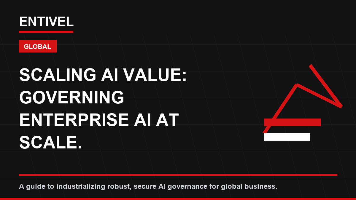 Scaling AI Value: A Guide to Industrializing Enterprise AI Governance