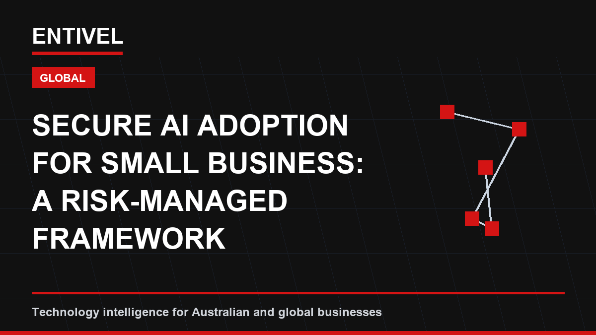 Secure AI Adoption for Small Business: A Risk-Managed Framework