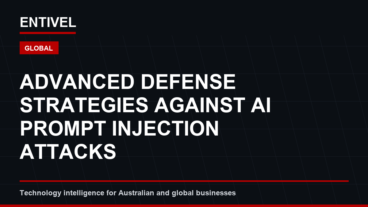 Advanced Defense Strategies Against AI Prompt Injection Attacks