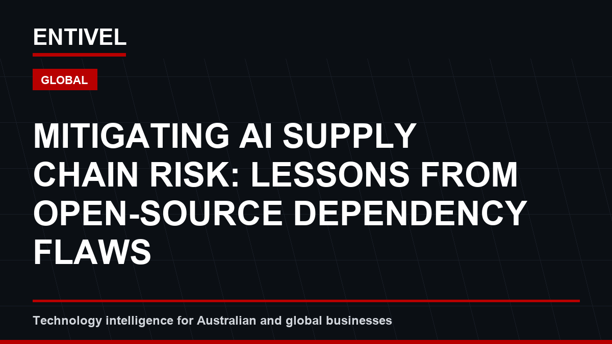 Mitigating AI Supply Chain Risk: Lessons from Open-Source Dependency Flaws