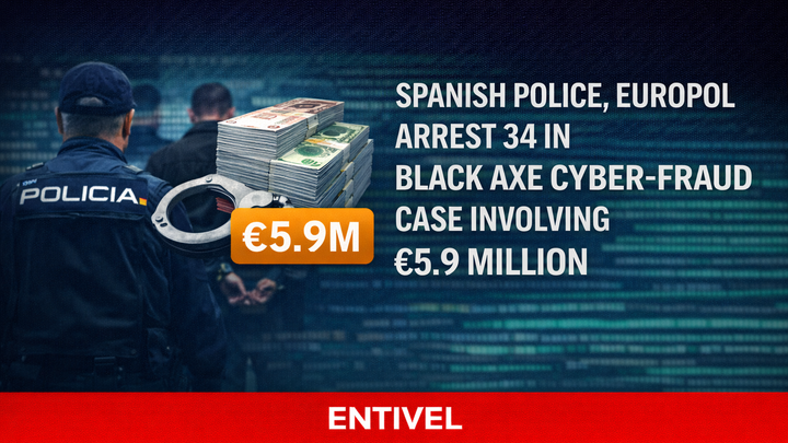 Spanish Police, Europol Arrest 34 in Black Axe Cyber-Fraud Case Involving €5.9 Million